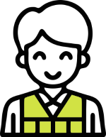 Textilverkäuferfigur